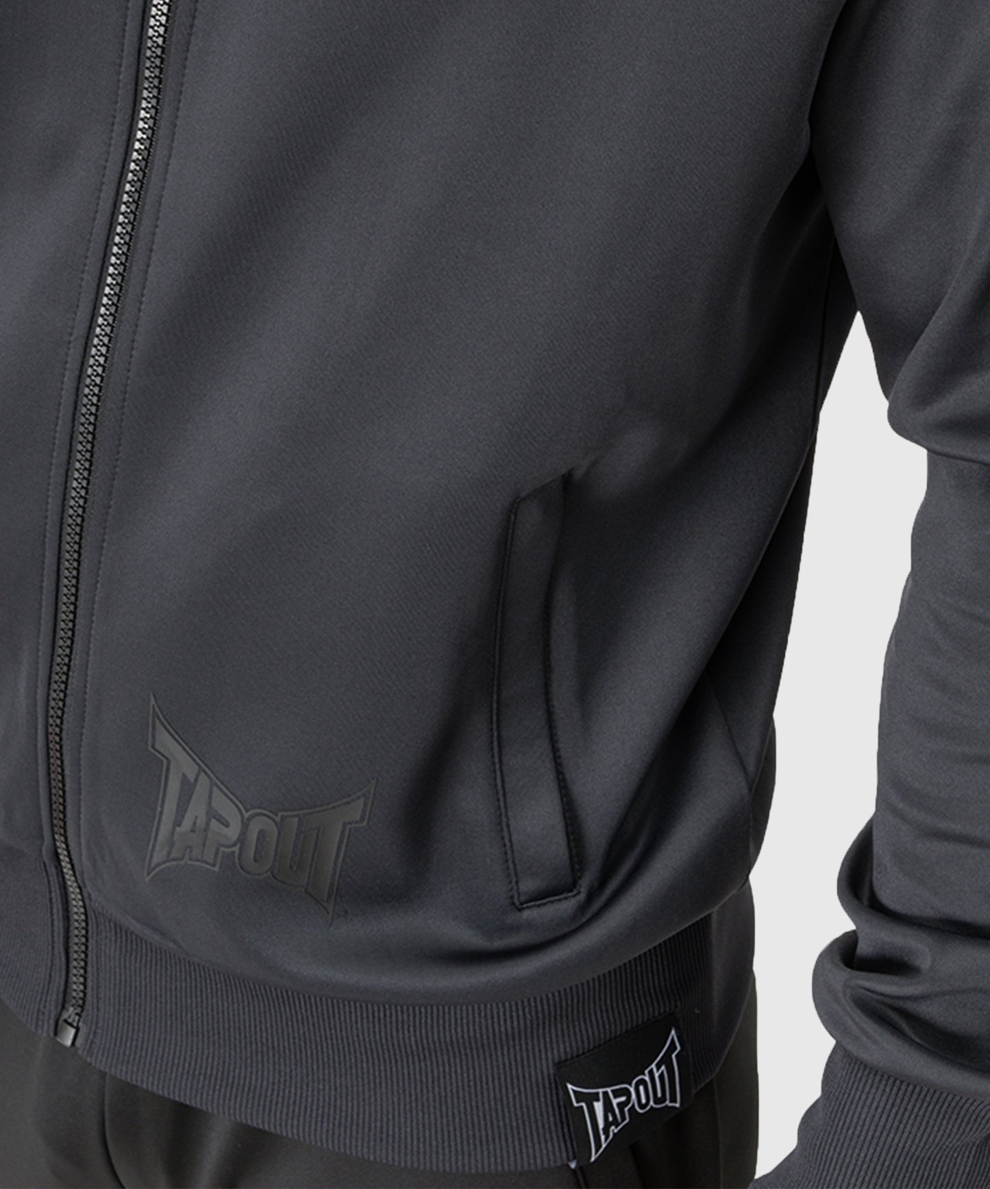 Tapout Spirit Conjunto de Jogging - Negro/Grau