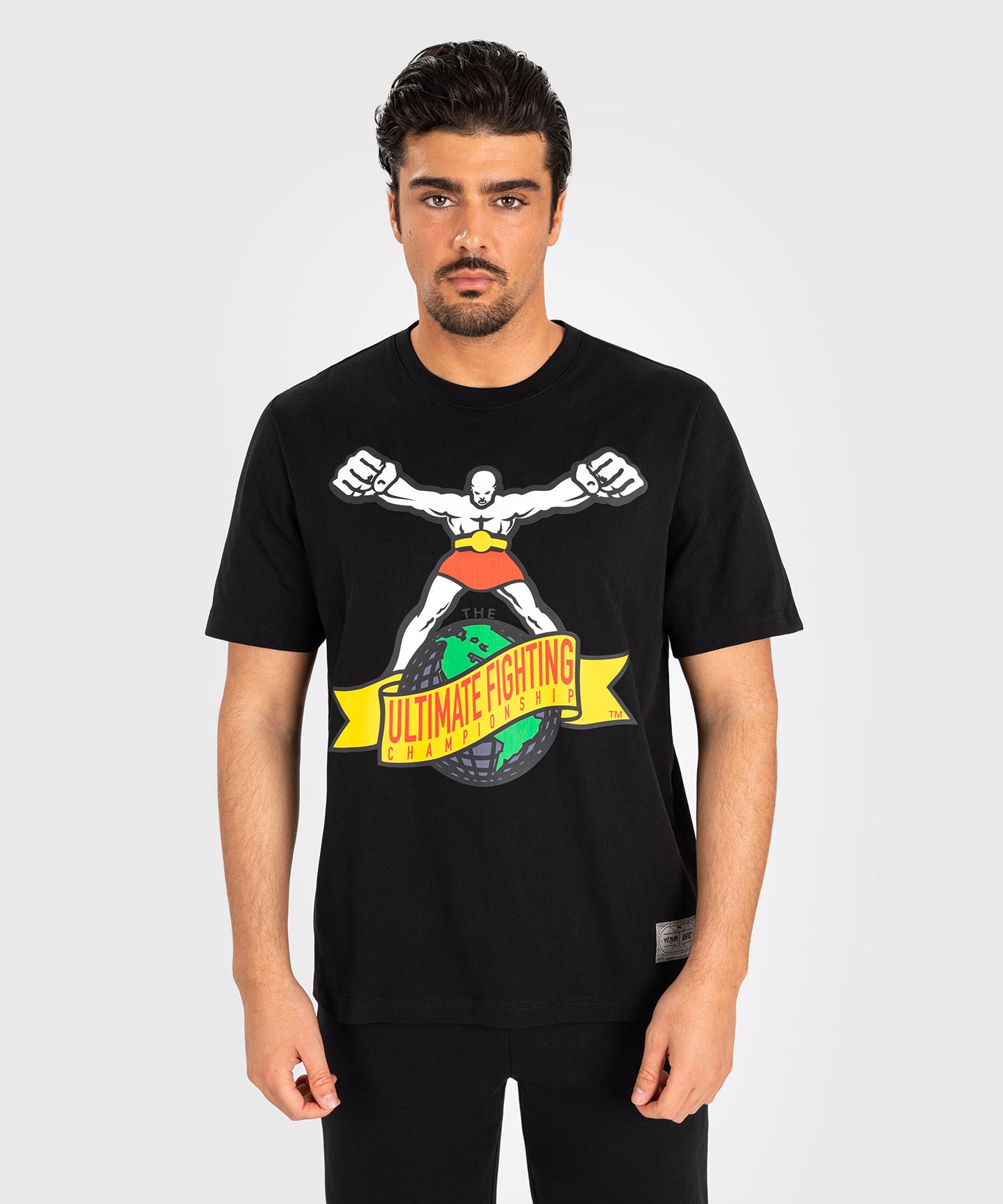 UFC by Venum Ulti-Man T-Shirt - Schwarz/Weiß