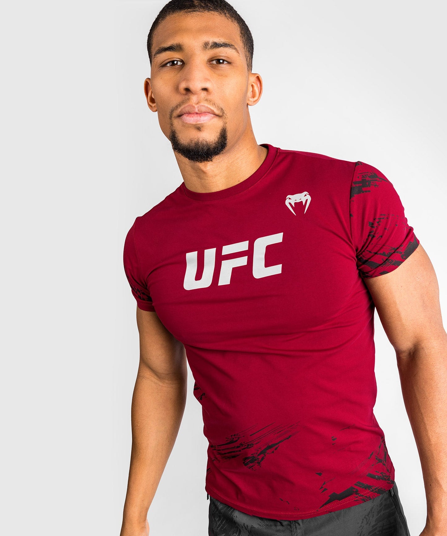 UFC T-Shirt Venum Authentic Fight Week 2.0 - Short Sleeve - Red