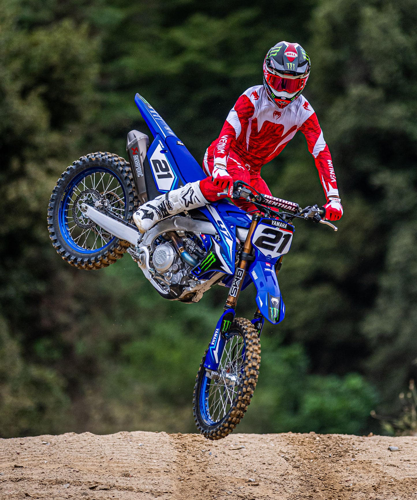 Venum MX Elite Maglia da Motocross - Rosso