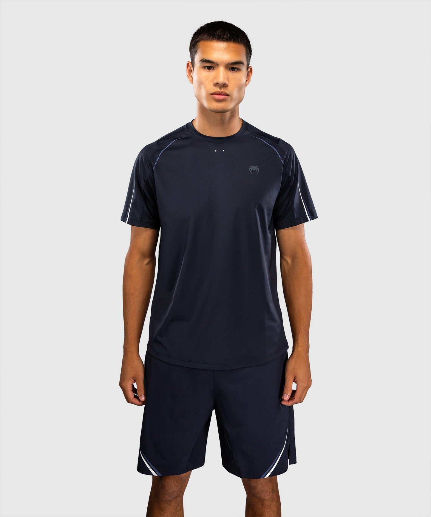 Venum G-Core Maglietta Dry Tech - Blu Navy/Bianco