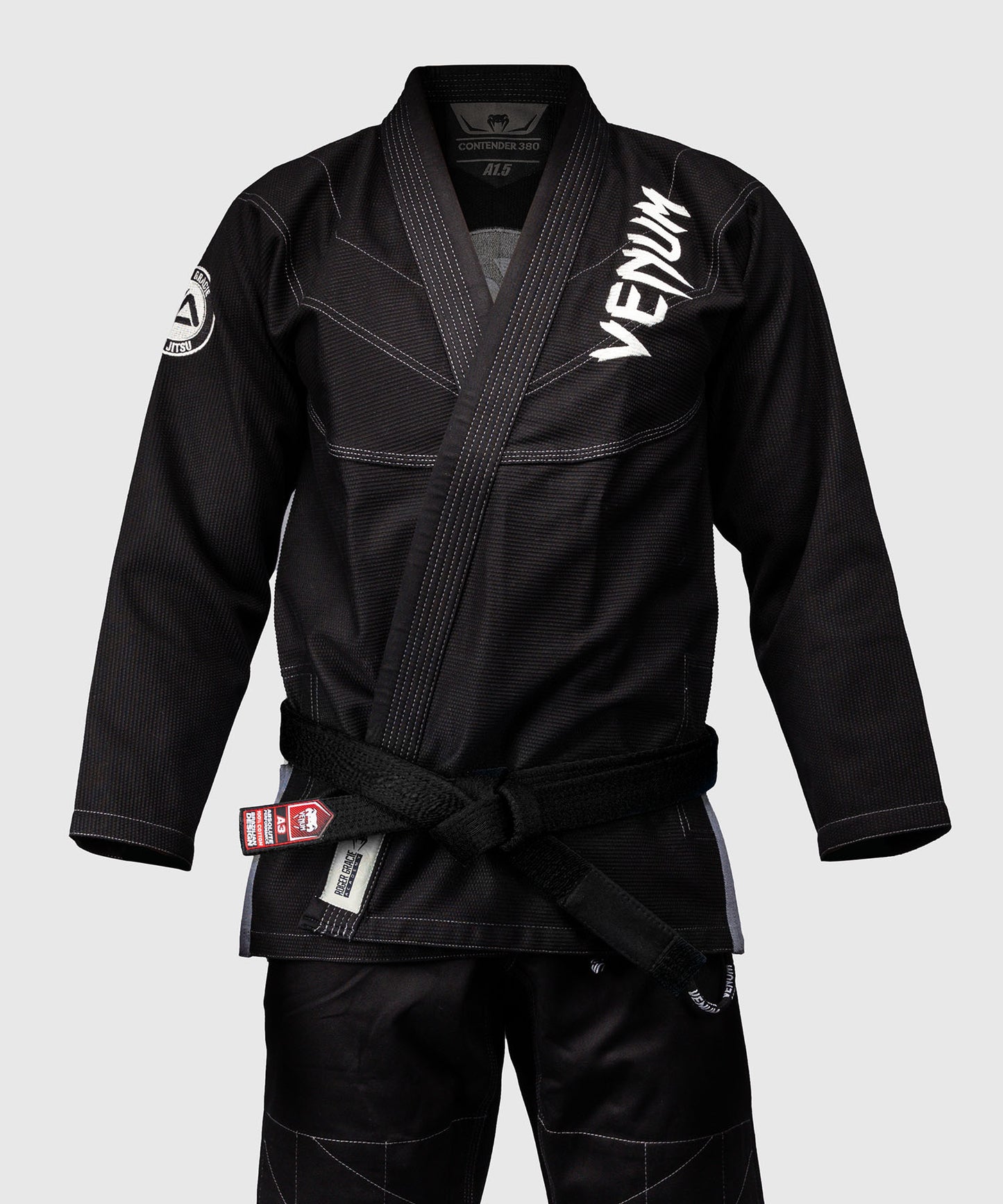 Venum x Roger Gracie Academy Kimono de BJJ - Negro