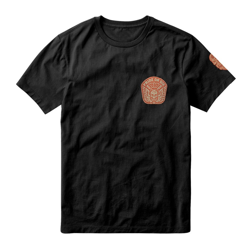 T-Shirt Pride Or Die Dropping Heavy Bombs - Noir