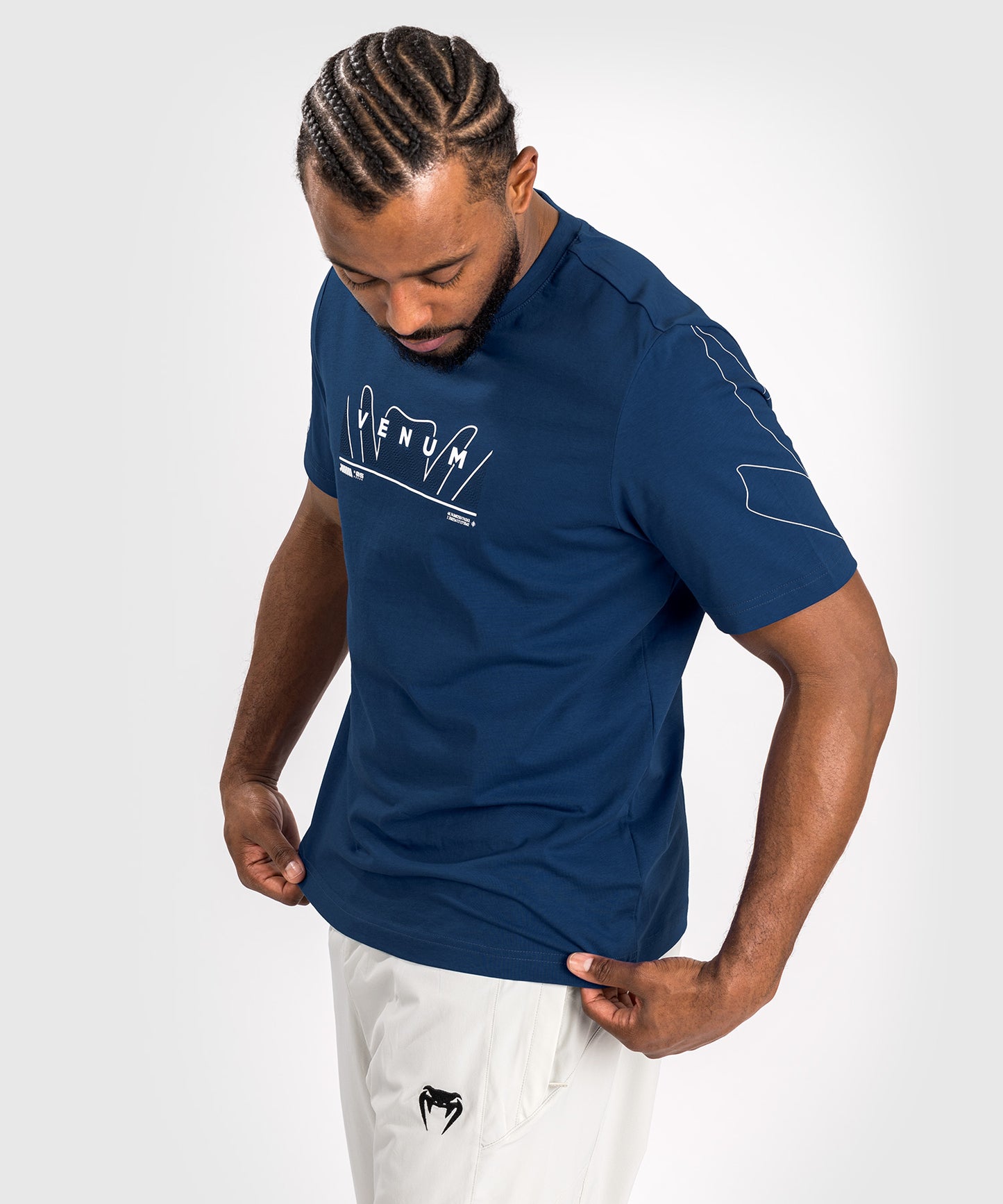 Venum Snake Print T-Shirt - Marineblau