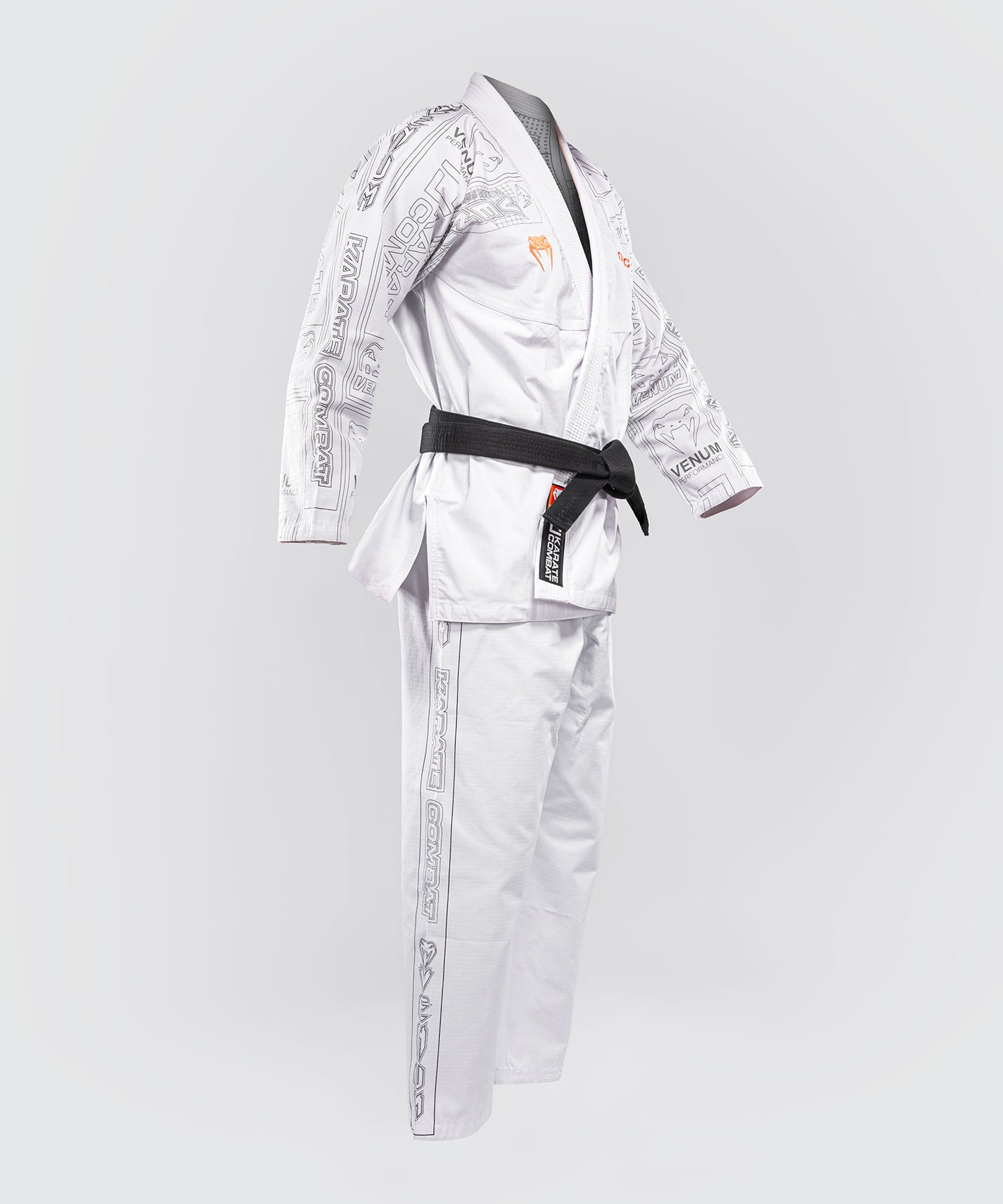 Karate Combat by Venum BJJ Gi – Weiß/Grau