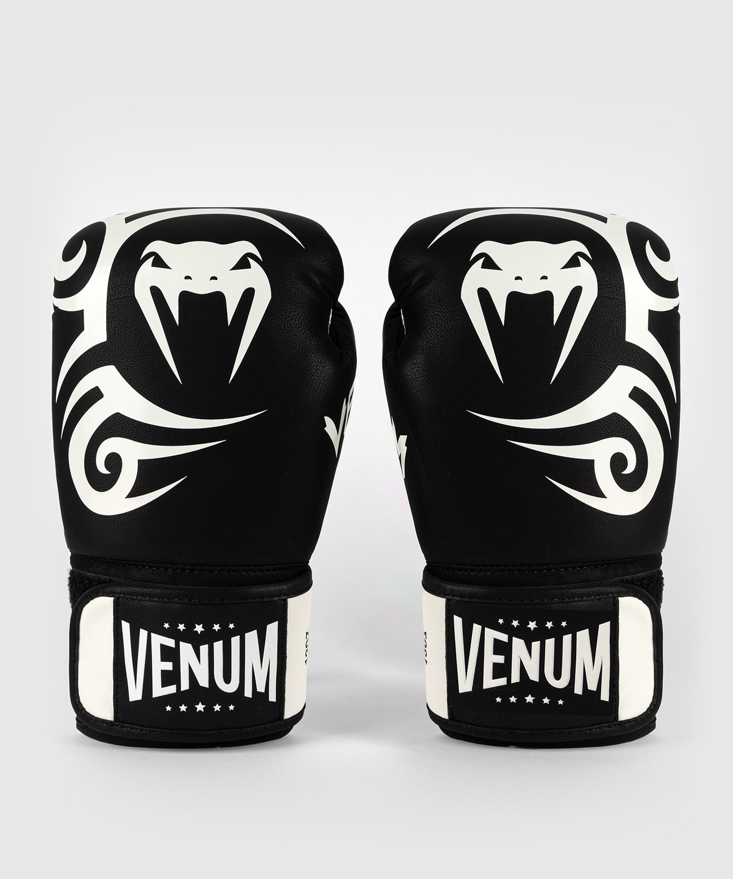 Venum Mike Tyson Replica Guantes de Boxeo - Negro Intenso/Blanco Óptico