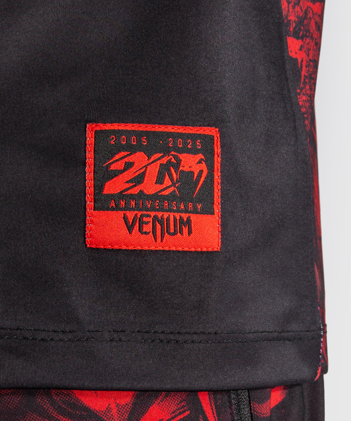 Venum 20th Anniversary Maglietta Dry Tech - Nero/Rosso