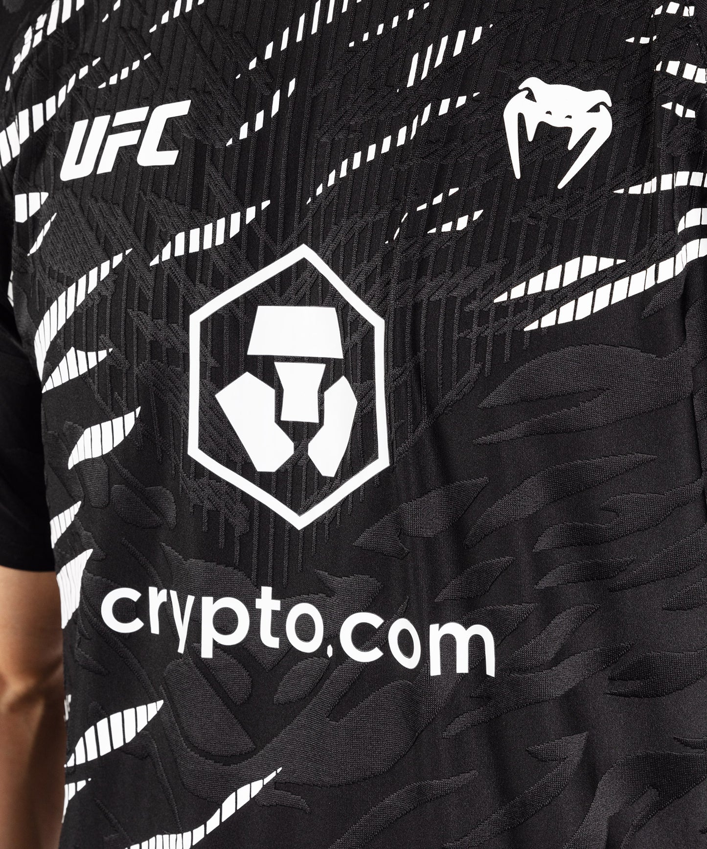 UFC Fusion by Venum Authentic Fight Night Camiseta de Salida para Hombre - Negro