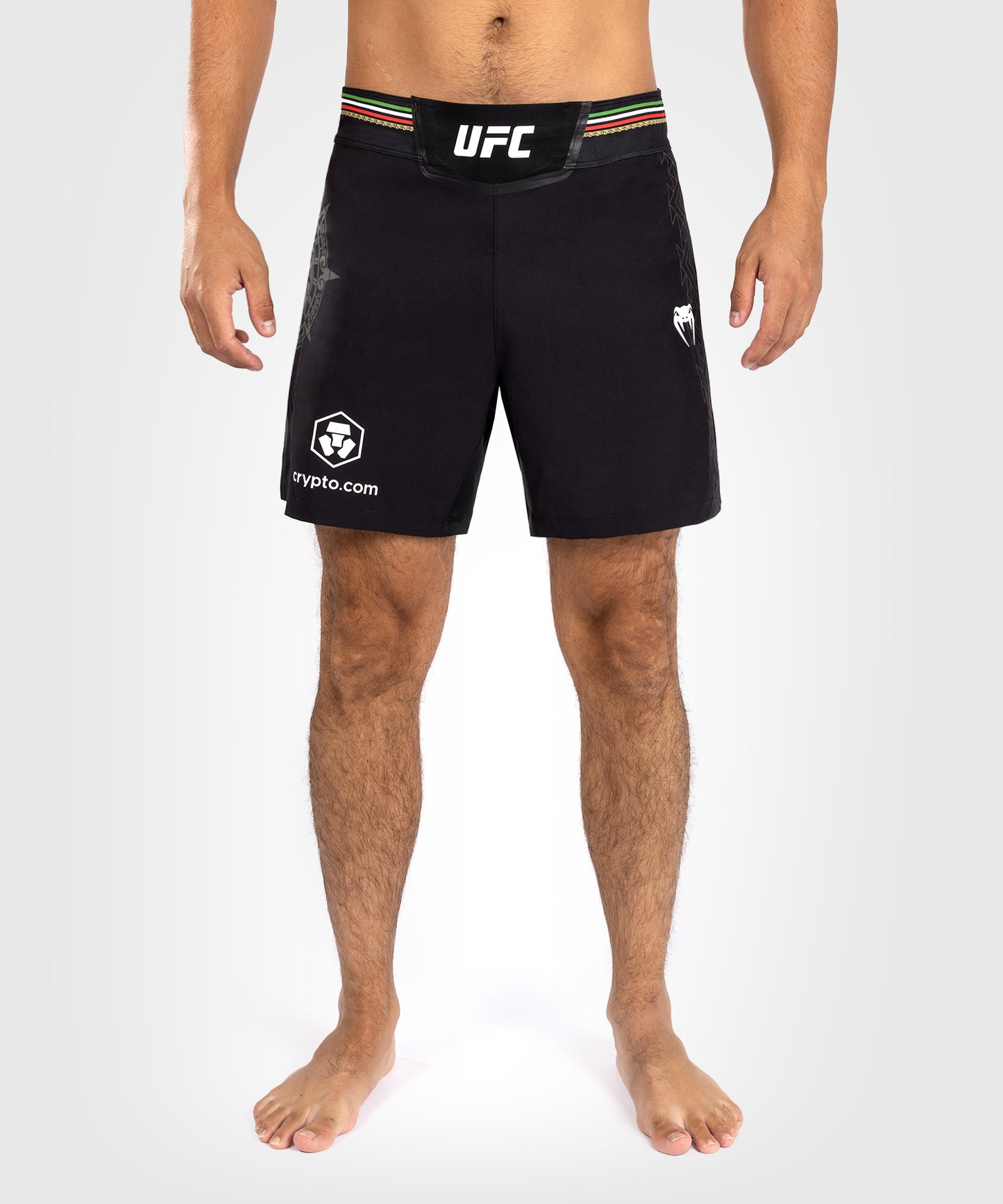 Noche UFC by Venum Authentic Fight Night Short de Combat pour homme - Coupe Courte - Noir