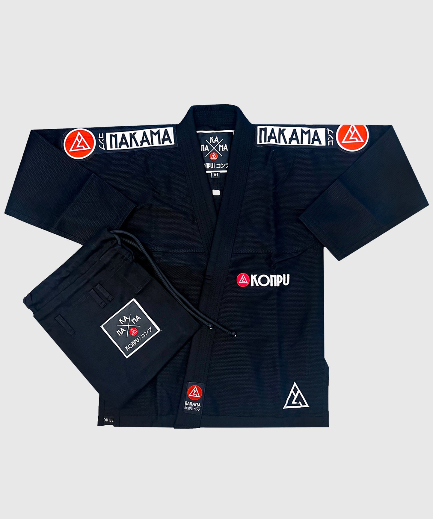 Nakama Konpu BJJ Gi - Schwarz