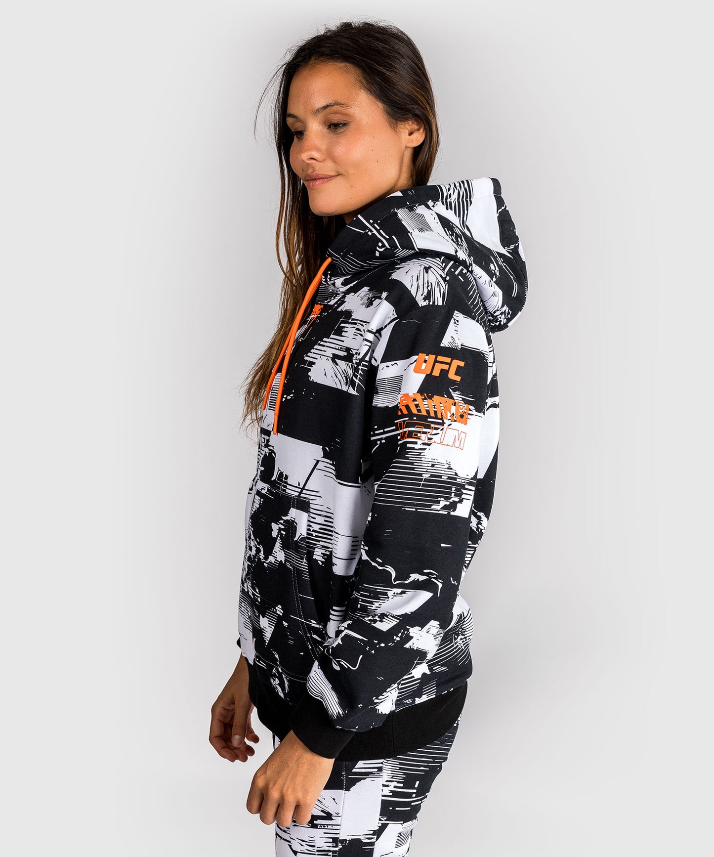 Women's UFC Zenith by Venum White Authentic Fight Week Pullover Hoodie