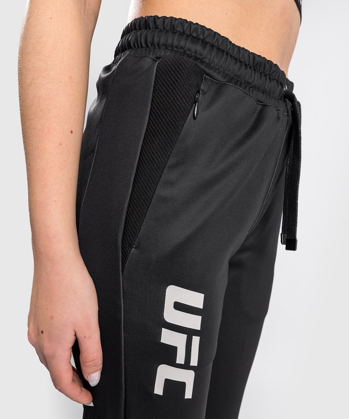 Venum Authentic Fight Week 2.0 Women's UFC Jogging Pants - Black/Sand