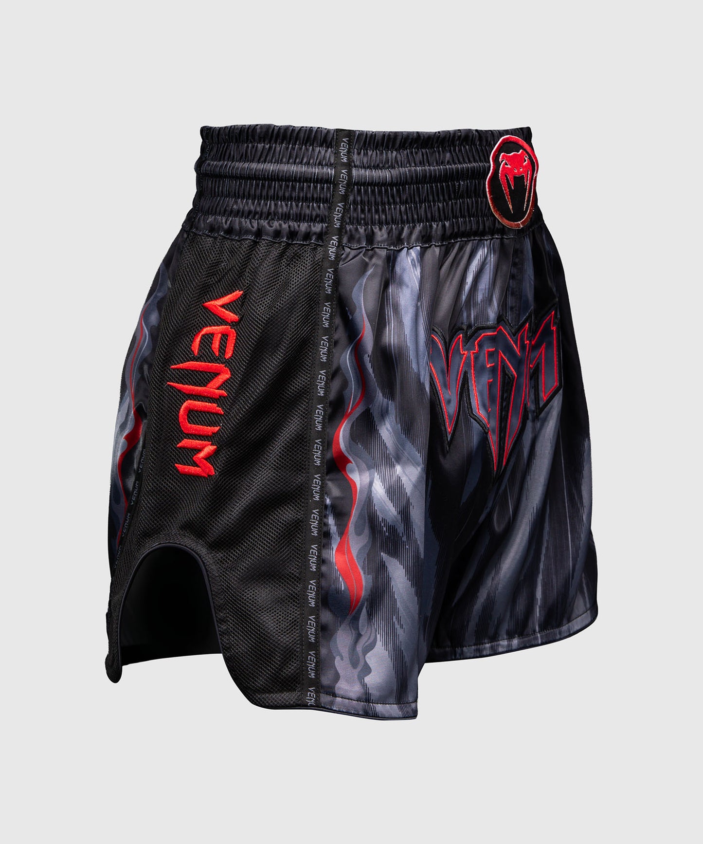 Venum Demon Muay Thai Shorts - Black/Grey