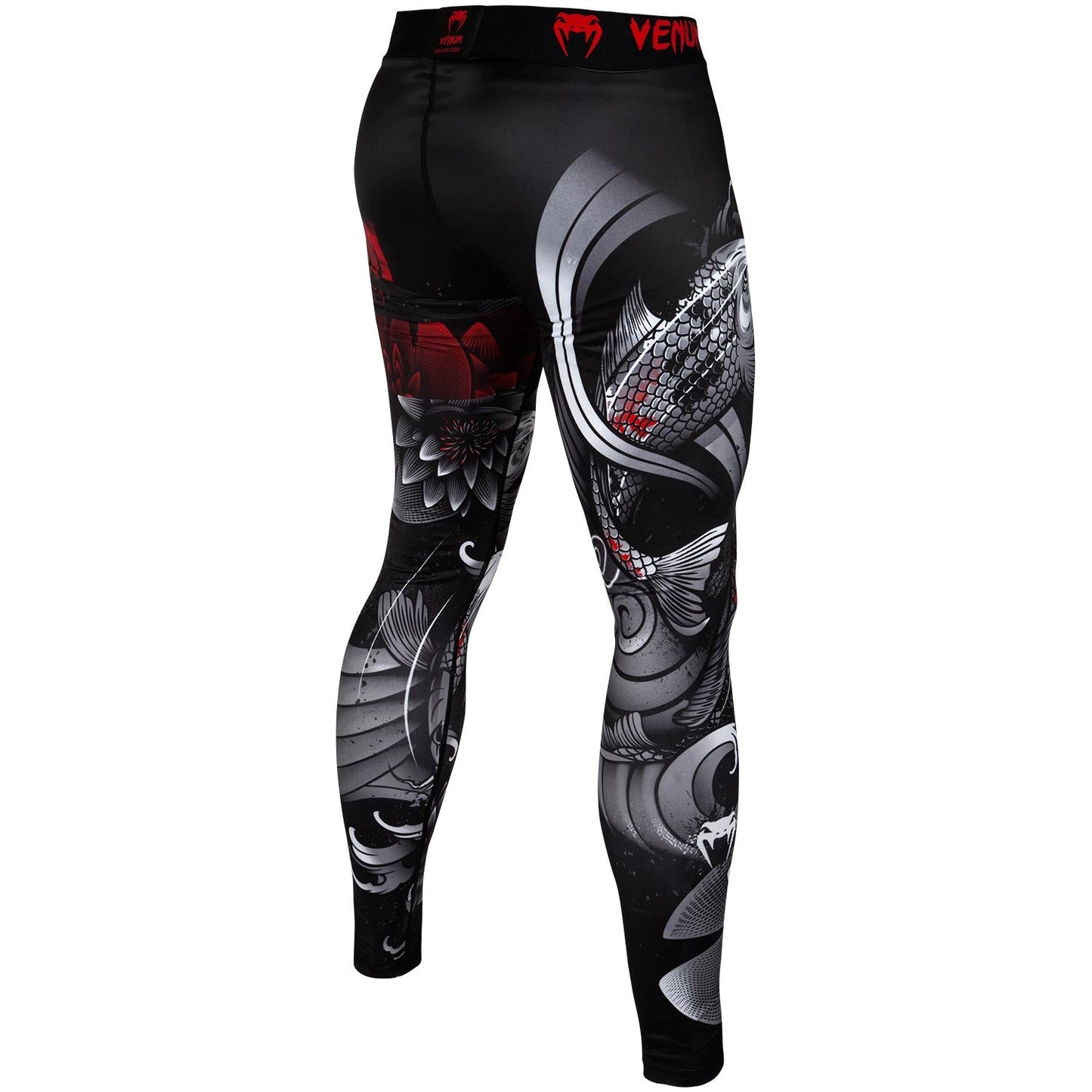 Venum Koi 2.0 Compression Pants - Black/White