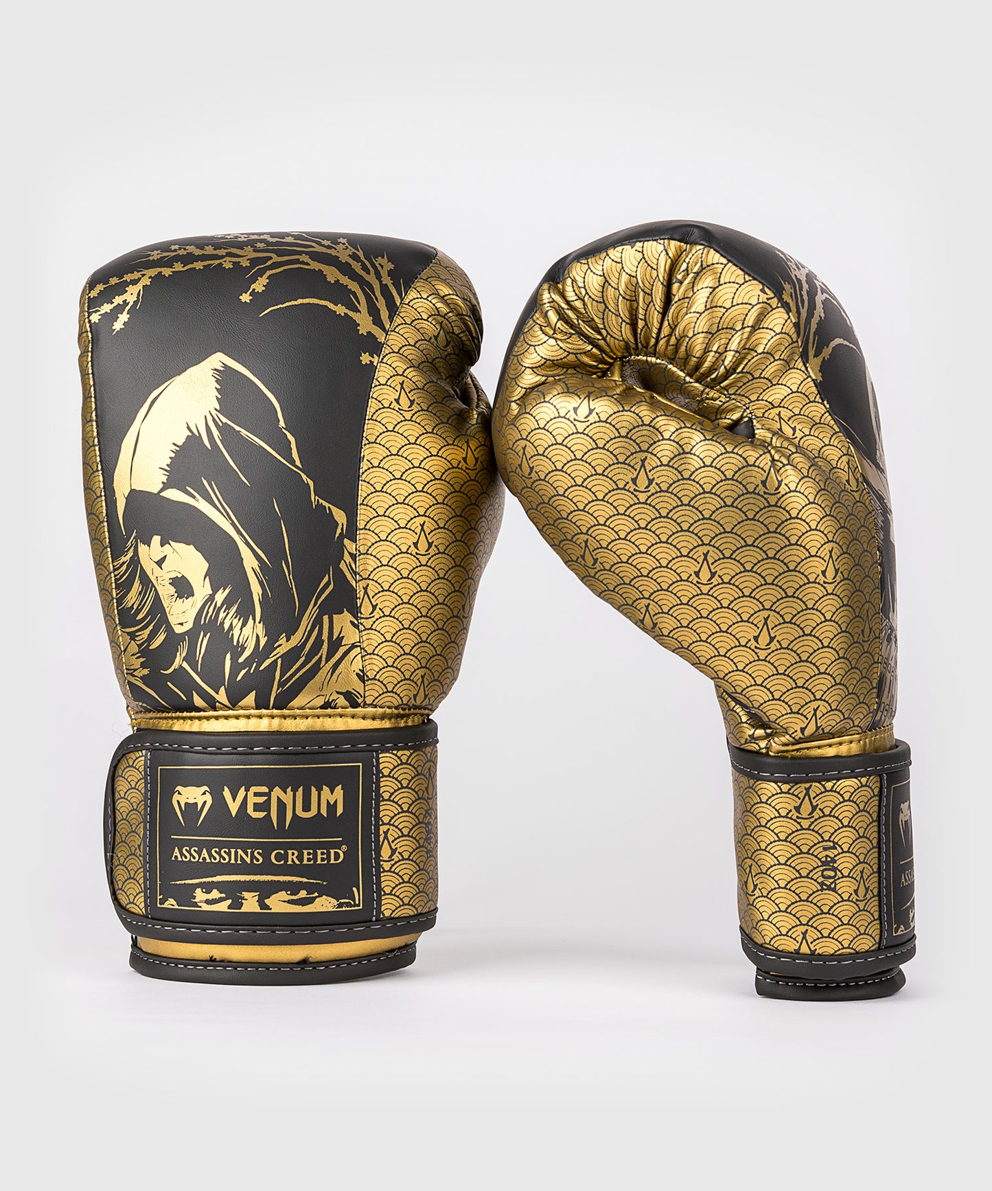 Venum x Assassin’s Creed Shadows Guantes de boxeo - Negro/Oro