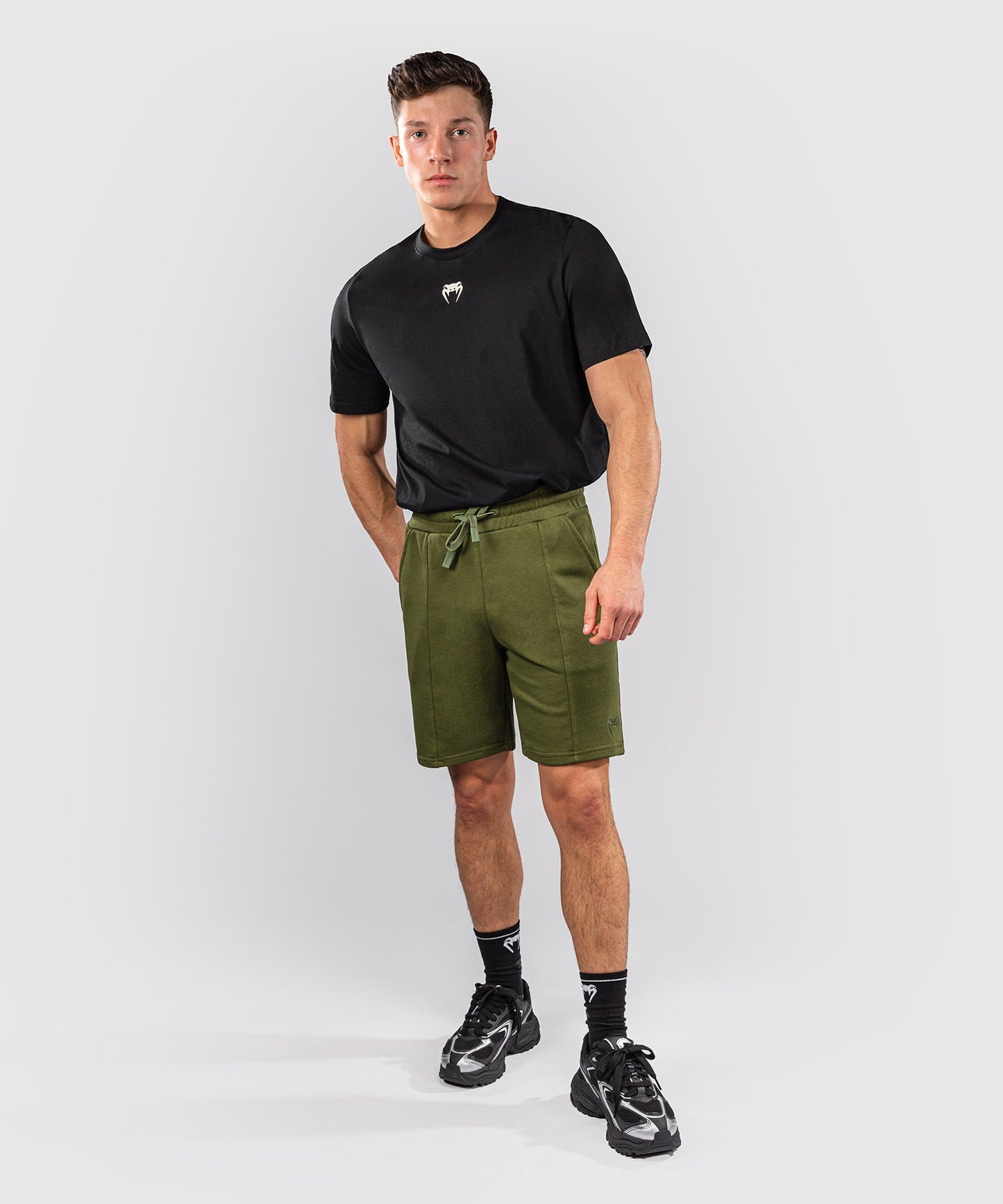 Venum Classic Fleece Short de Algodón – Caqui