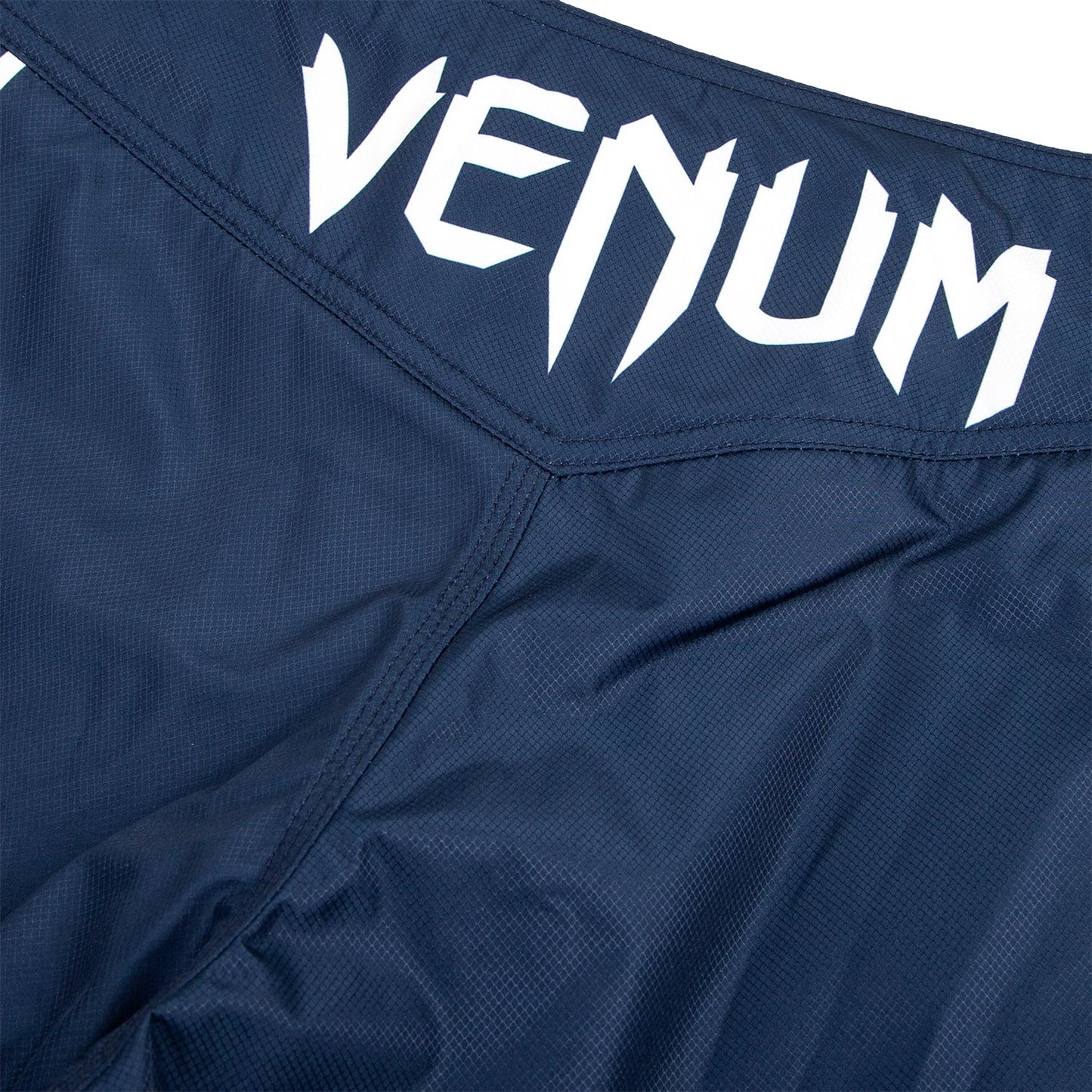 Pantalones MMA Venum Signature - Azul Marino/Blanco