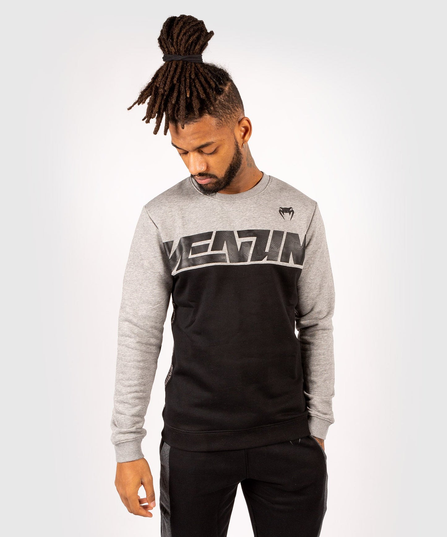 Venum Connect Sweatshirt - Black/Grey Chiné