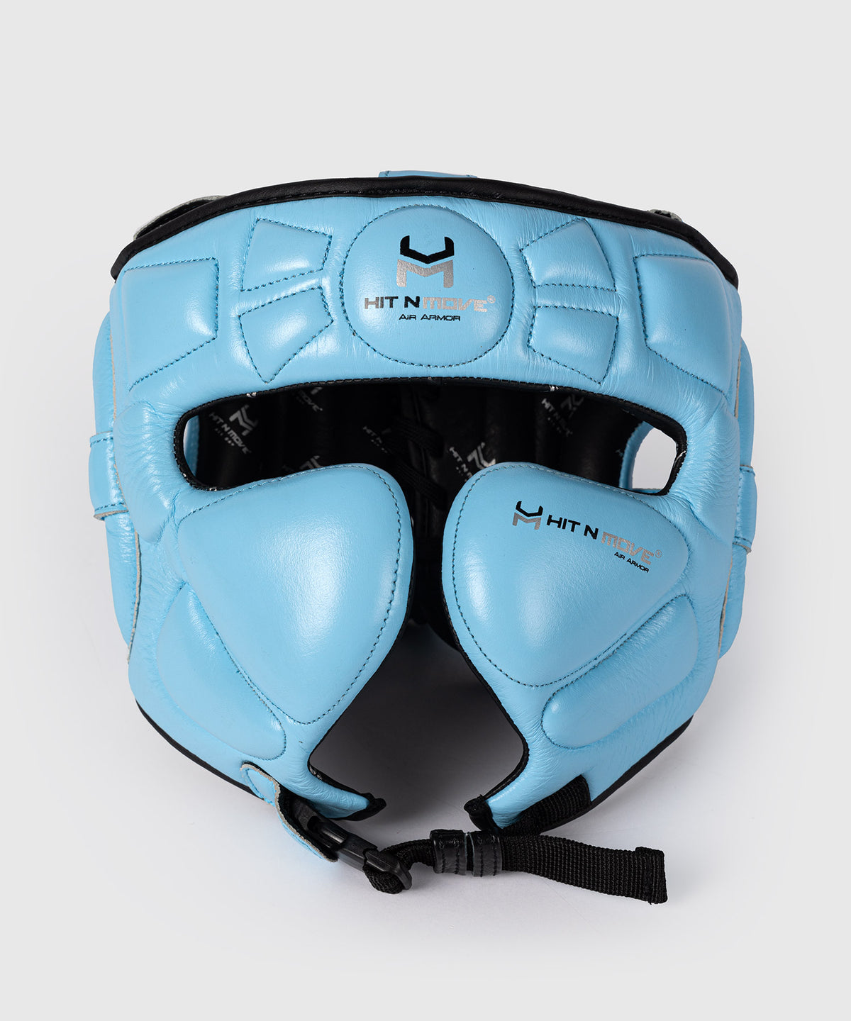 Hit N Move Air Armor Casco de Boxeo - Azul Celeste