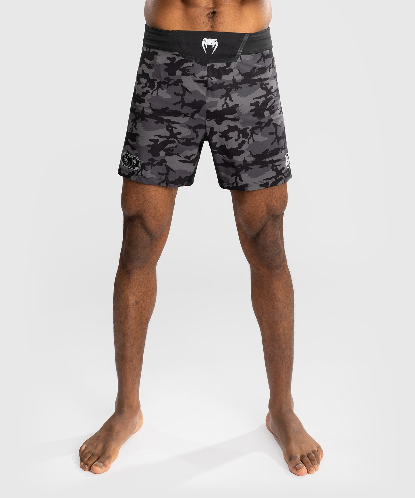 Venum x Polaris Fight Shorts - Black/Storm Grey