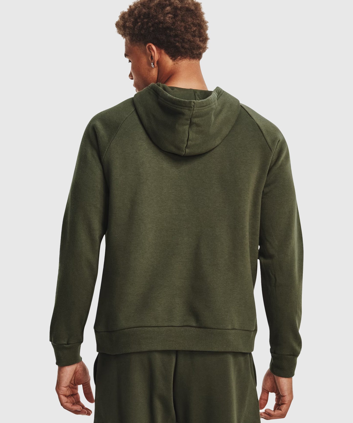 Sweat À Capuche Under Armour Ua Rival Fleece - Kaki