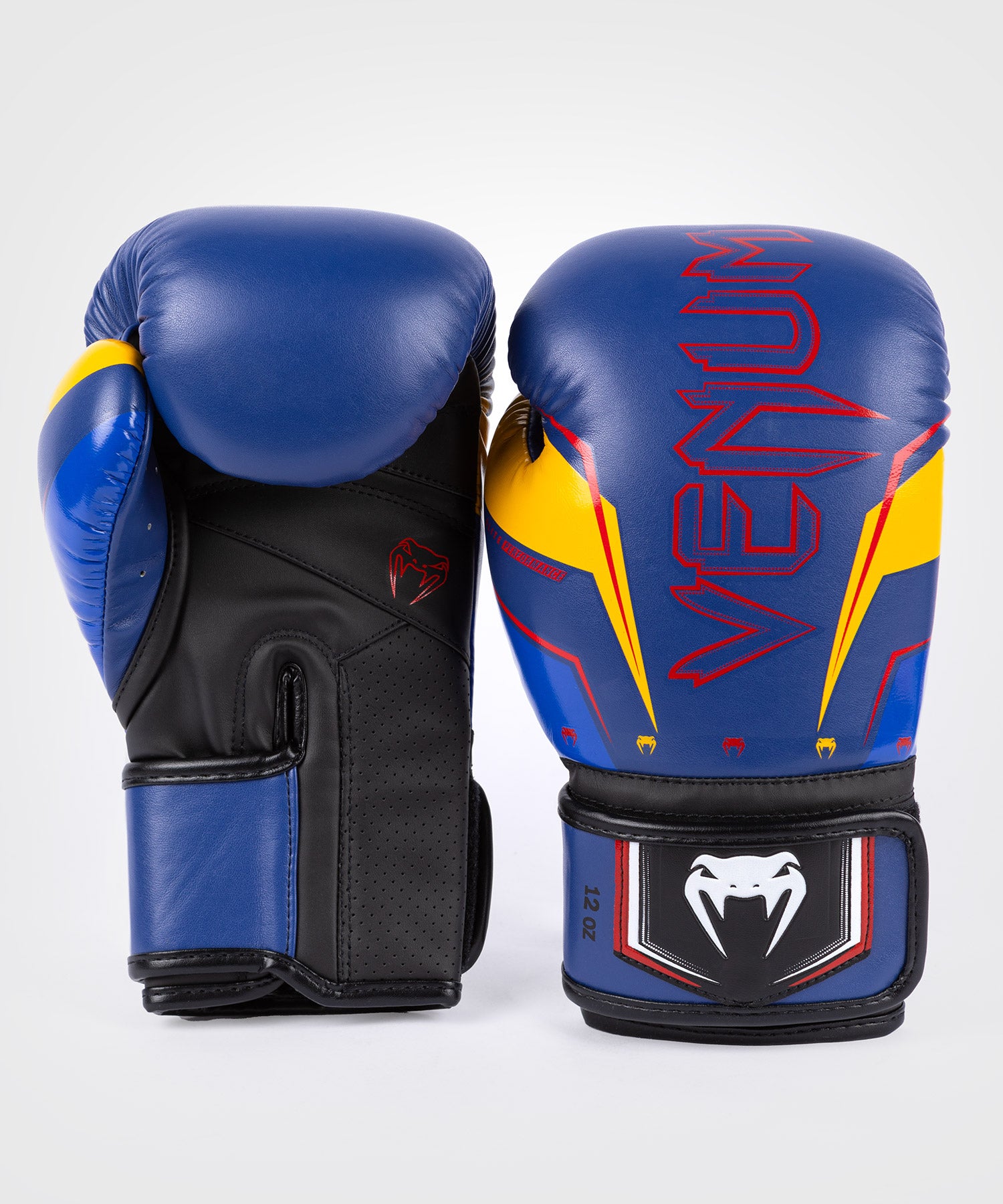 Gants de Boxe Venum Elite Evo Bleu/Jaune – Dragon Bleu