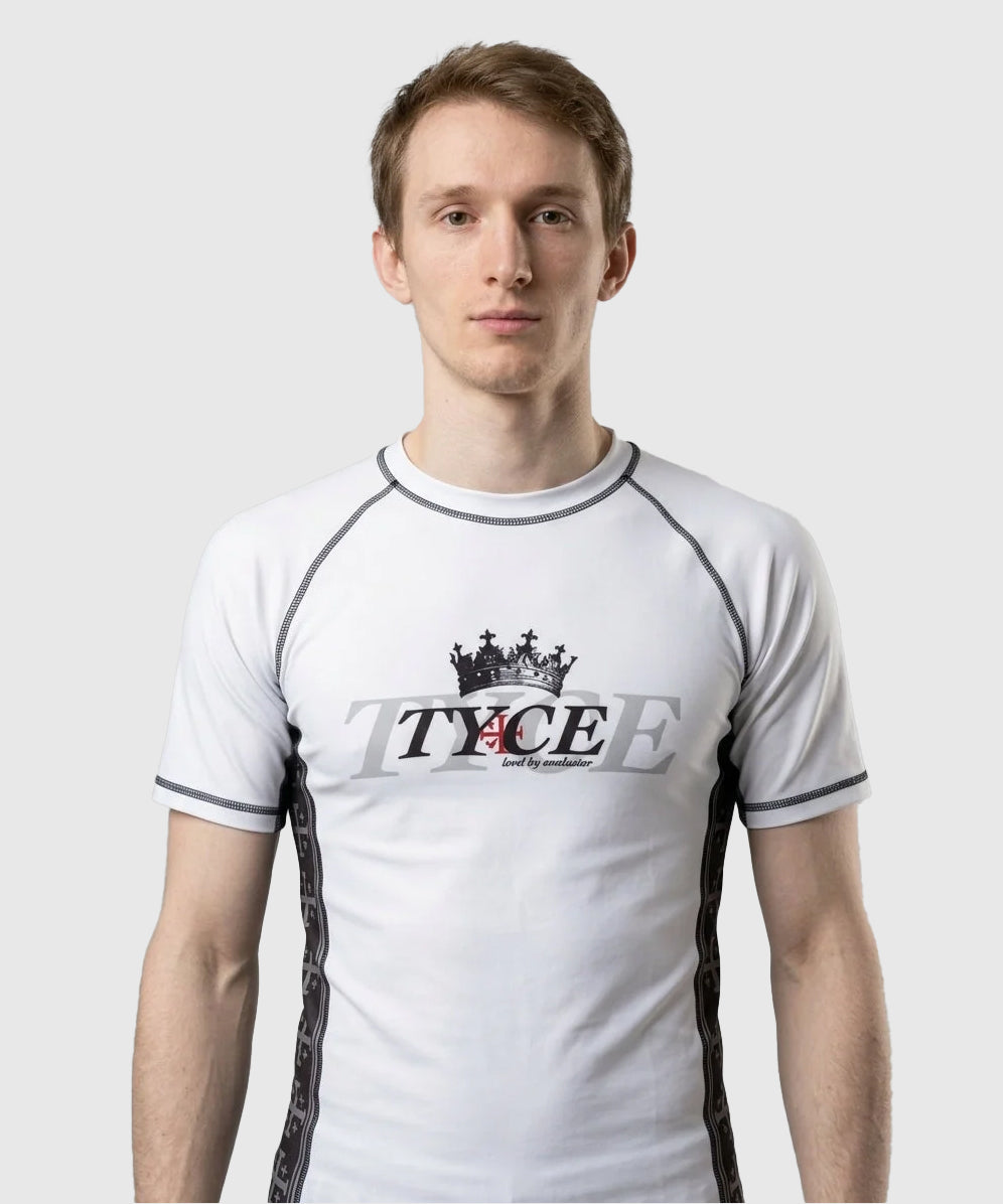 Rashguard TYCE CULTURE OF WAR Baudouin IV - Blanc