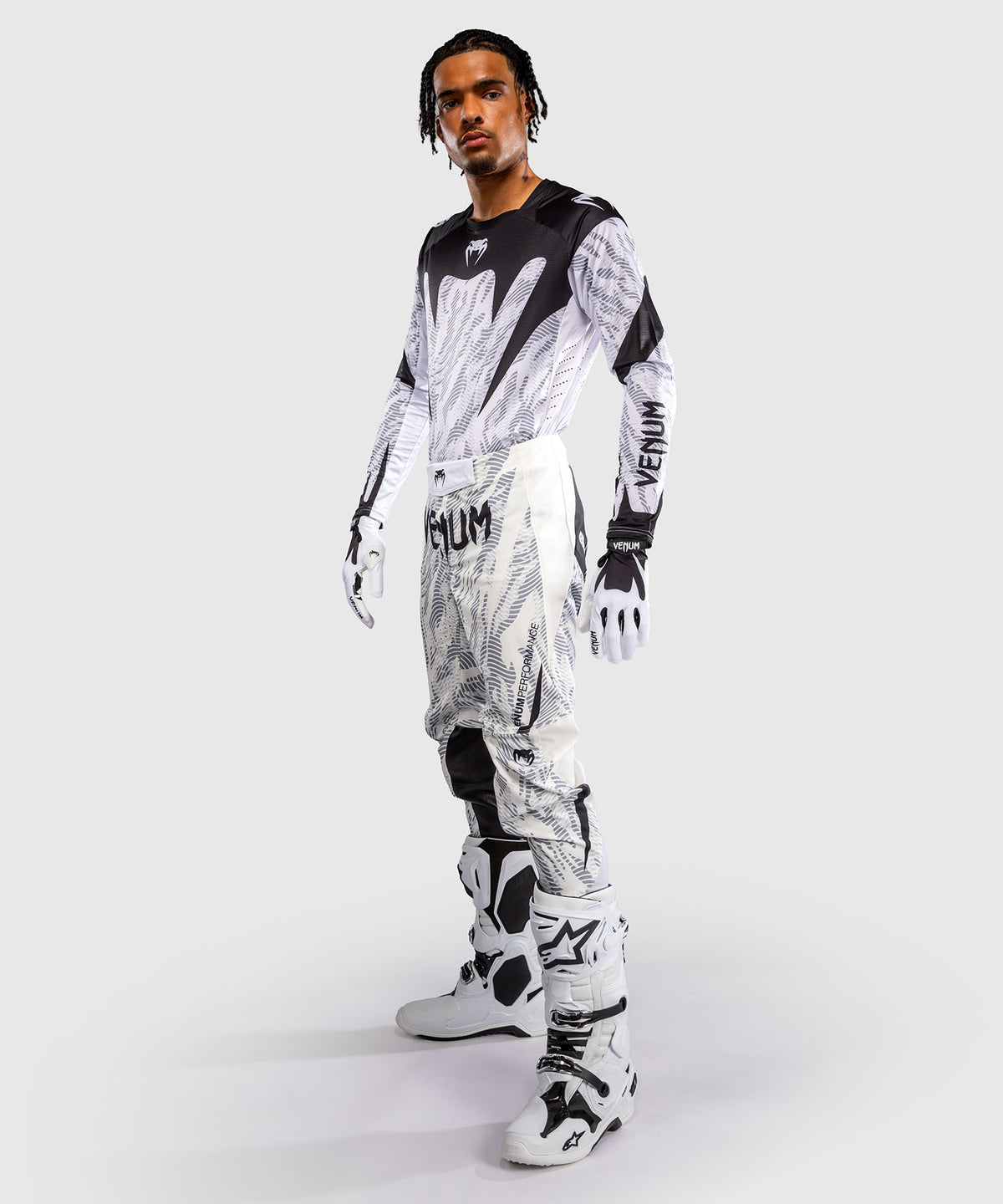 Venum MX Elite Pantalón de Motocross - Blanco