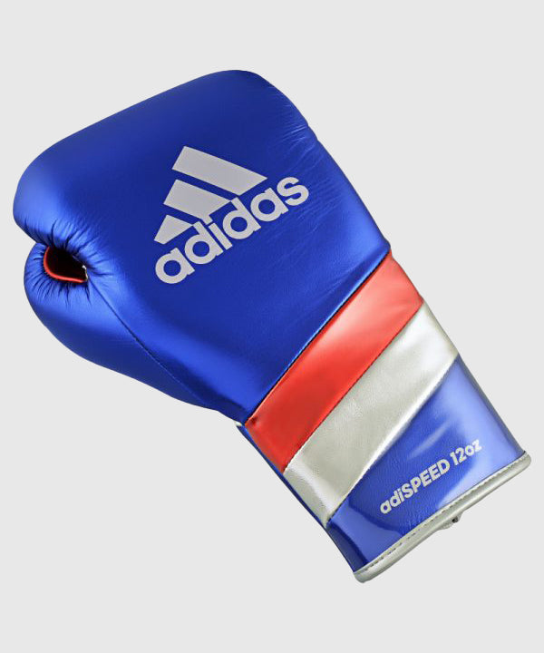 Gants de Boxe Adidas Speed 501 Adispeed FFB - Bleu Métallisé