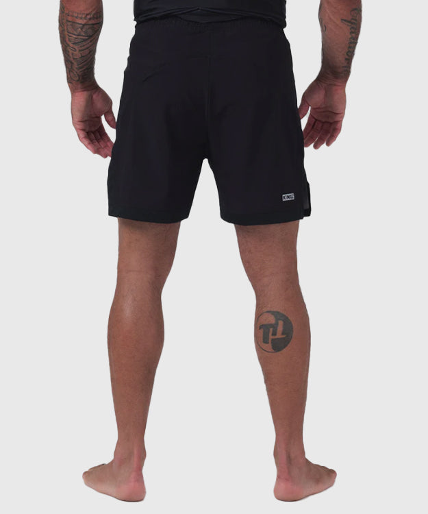 Kingz Hybrid Fightshorts - Nero
