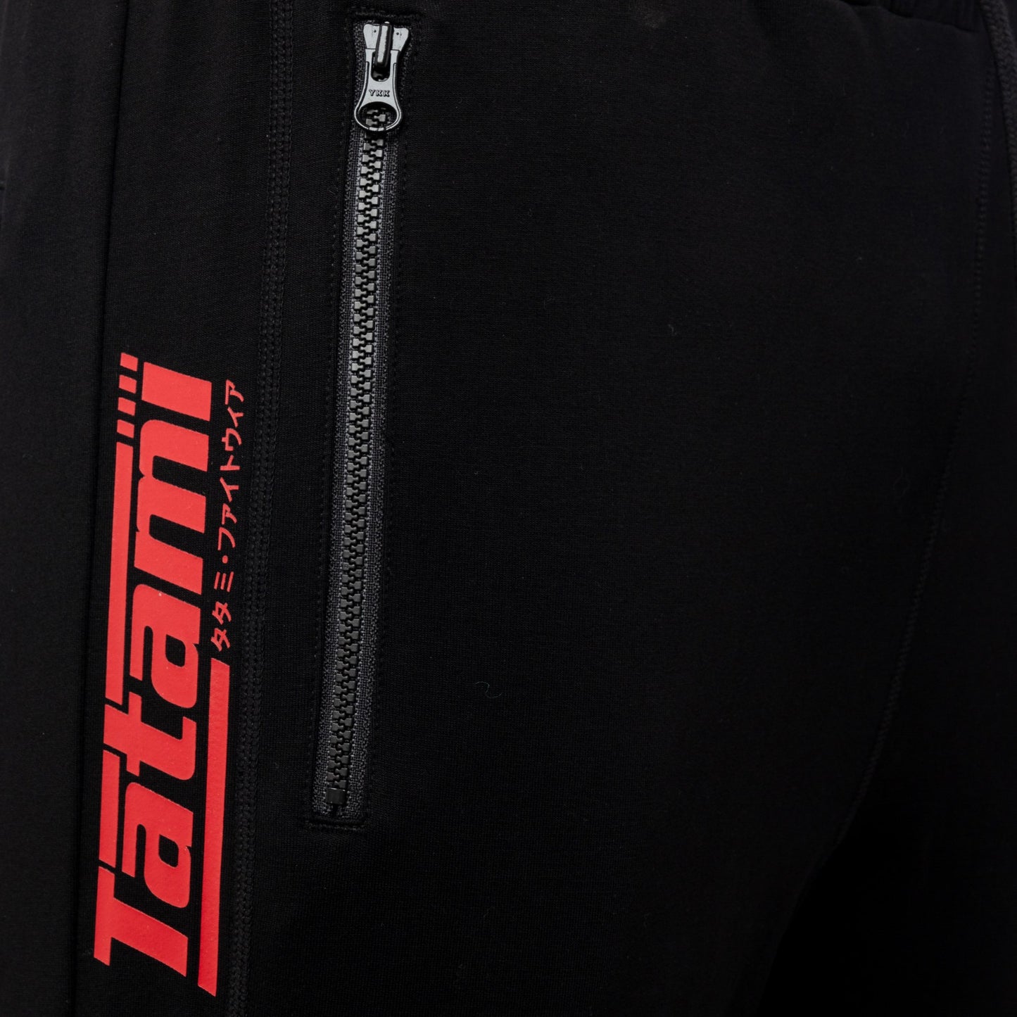 Pantalon de Jogging Tatami Fightwear Logo - Noir/Rouge