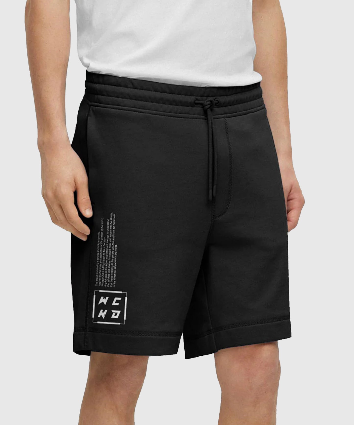 Wicked One Oversize Project Fight Shorts - Black
