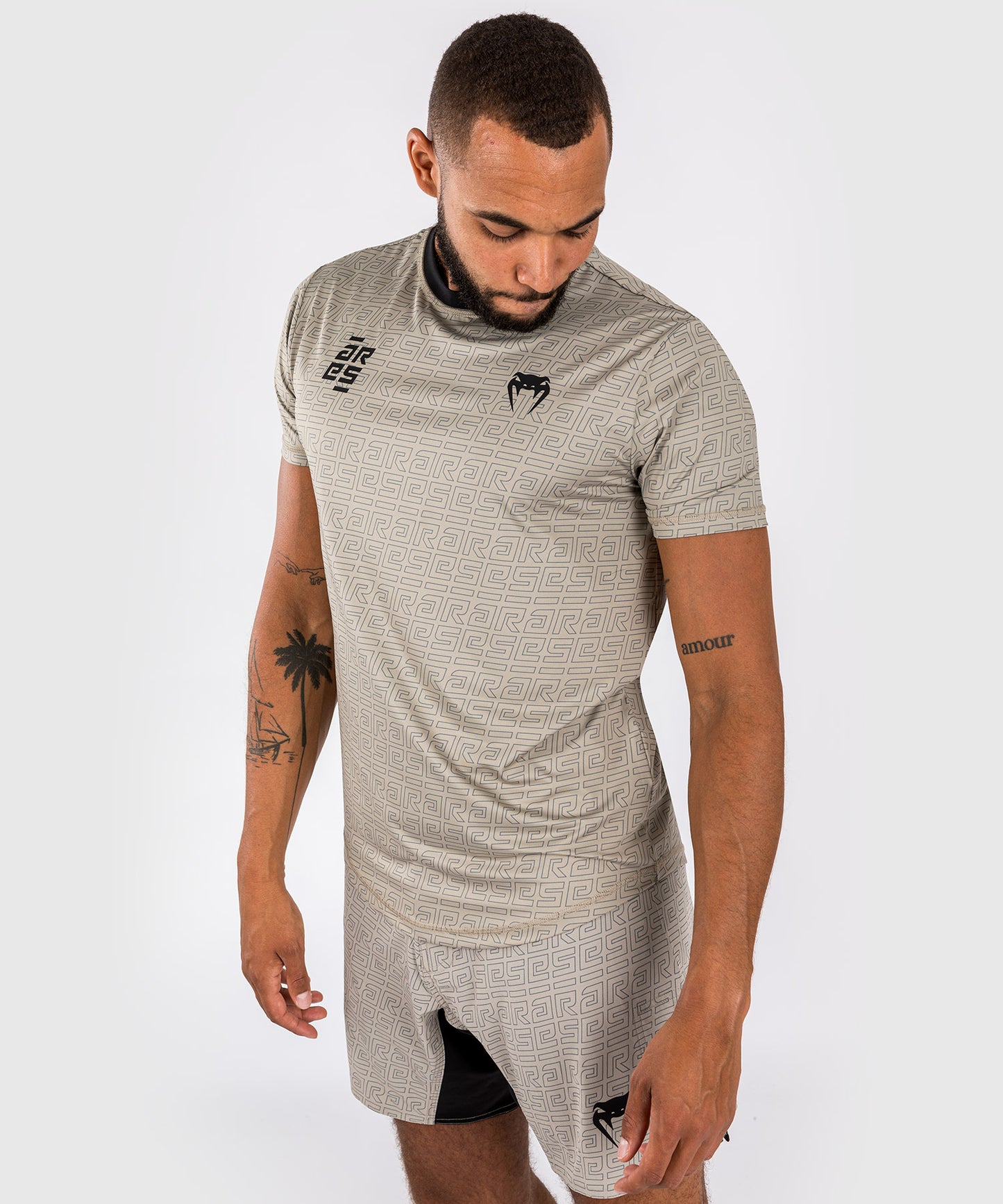 Venum x Ares 2.0 Dry Tech T-shirt - Sand