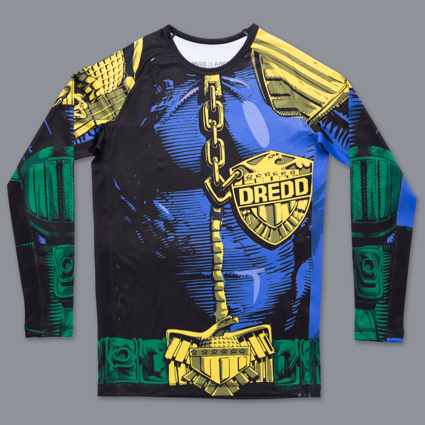Rashguard Scramble X Judge Dredd The Law