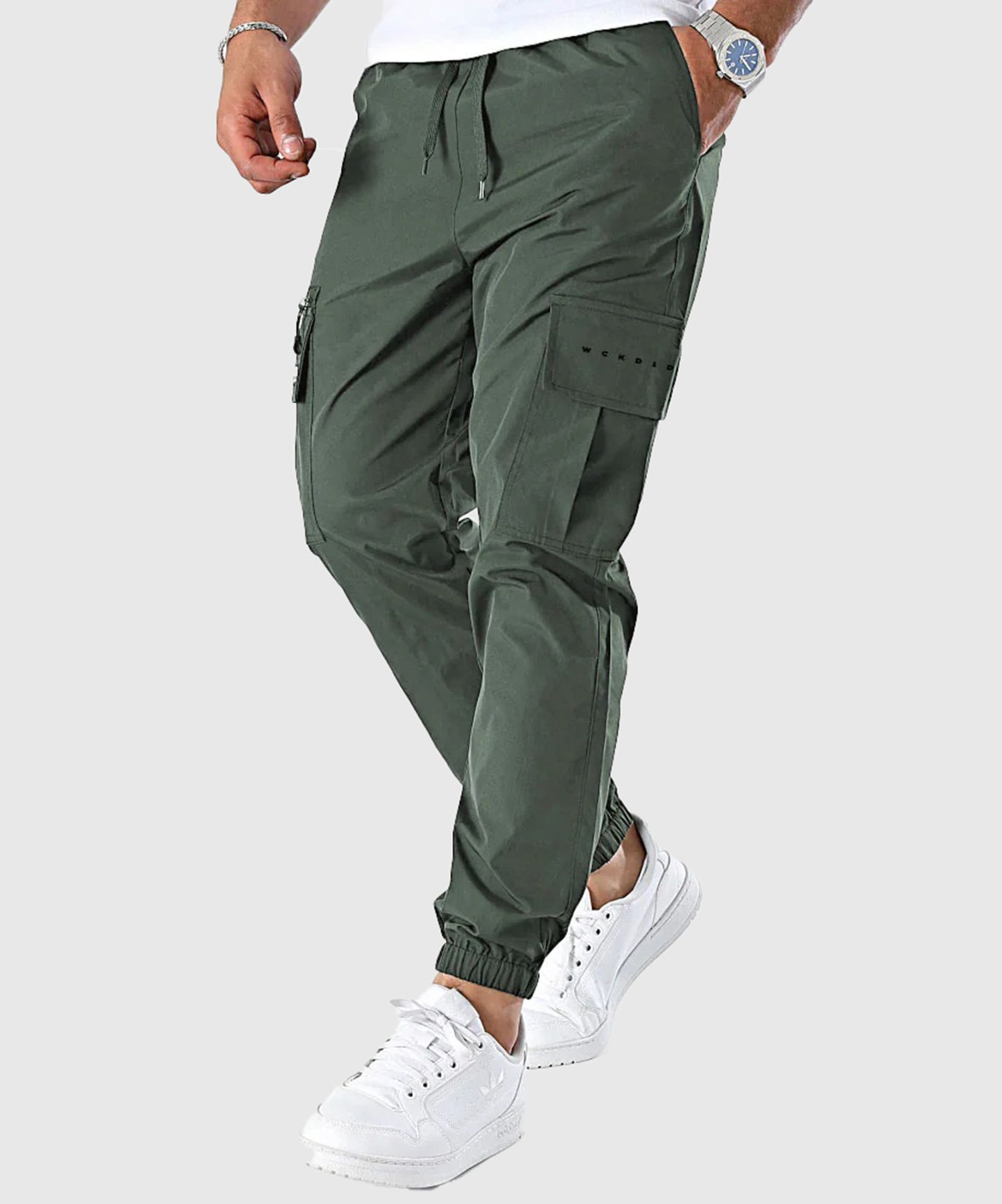 Wicked One Dvsn Pantalón Cargo - Caqui