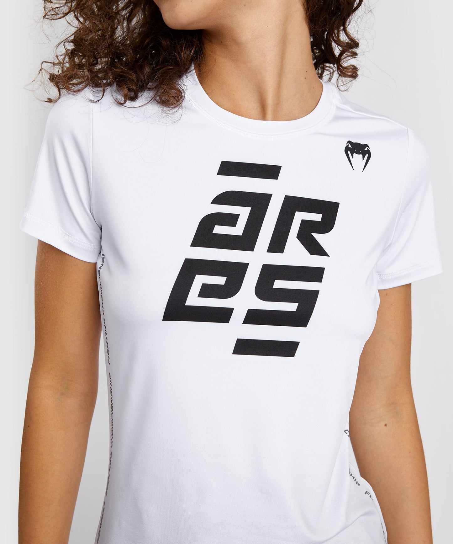 Dry Tech T-Shirt Pour Femmes Venum x Ares - Blanc