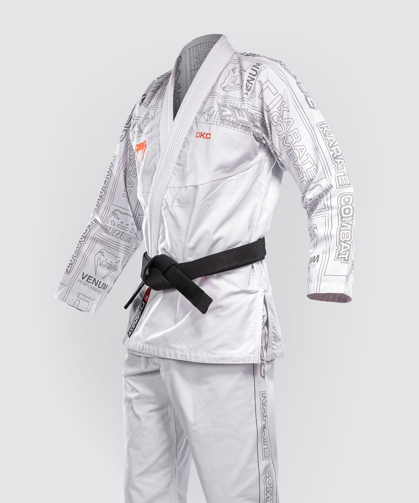 Karate Combat by Venum BJJ Gi – Weiß/Grau
