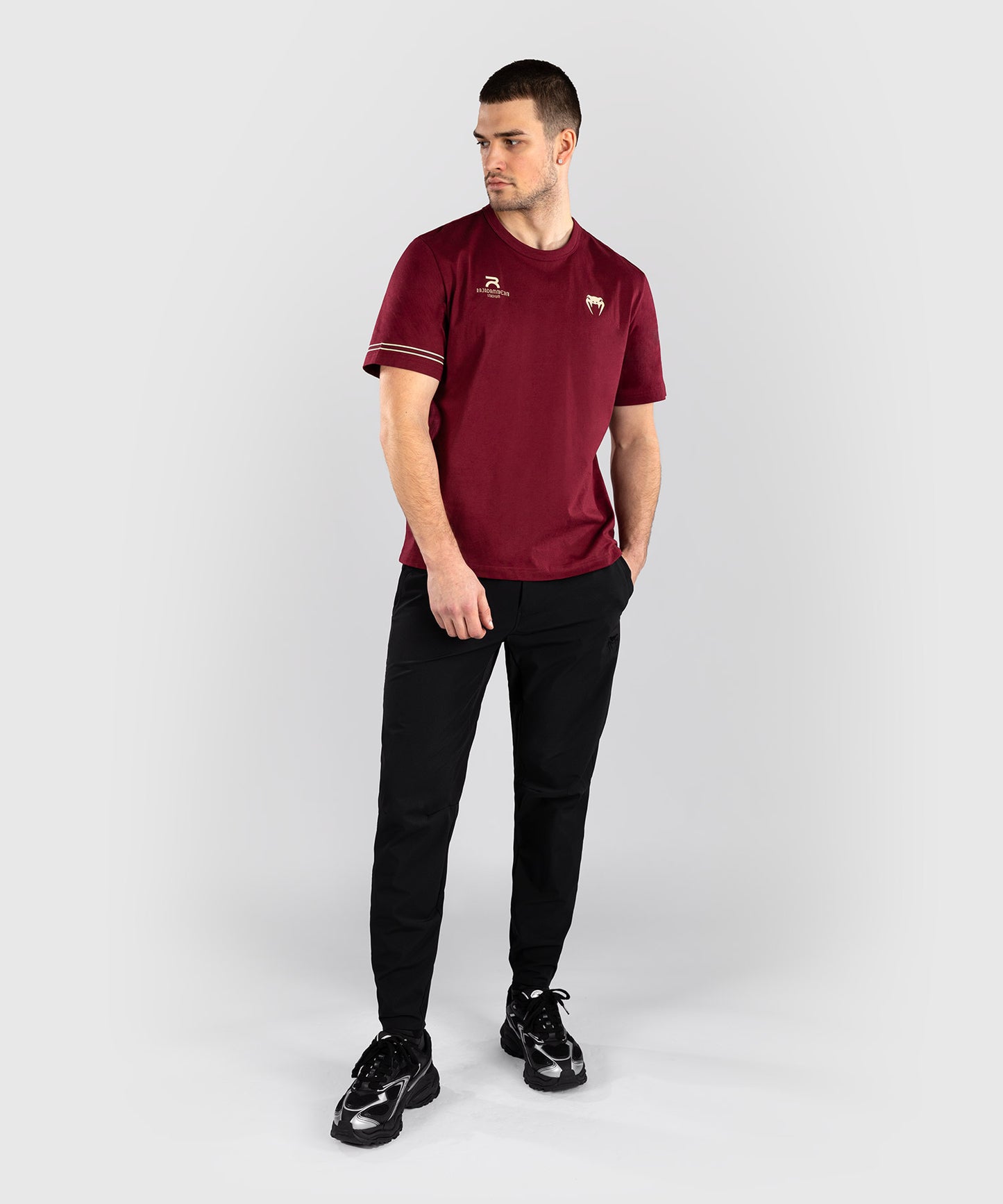 Venum x Rajadamnern T-Shirt - Borgogna