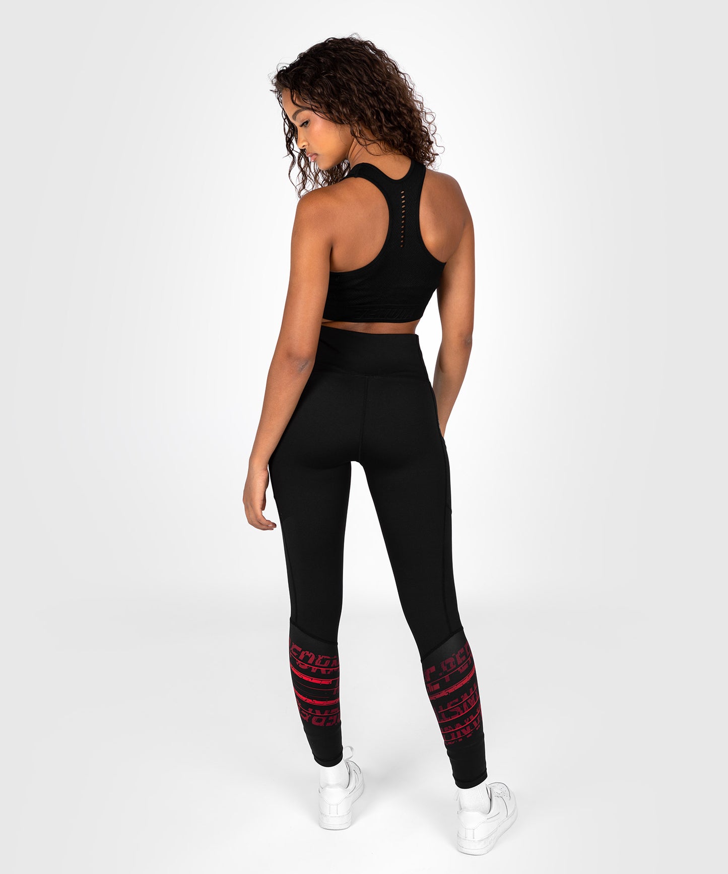 Legging pour Femmes UFC Venum Performance Institute 2.0 - Noir/Rouge
