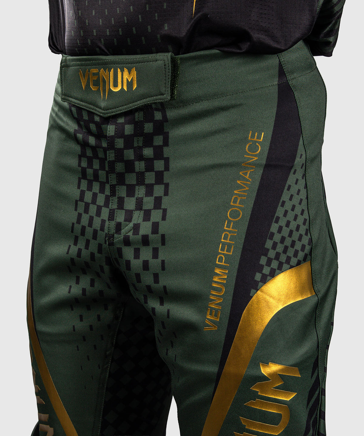 Venum MX Challenger Pantaloni da Motocross - Nero/Verde/Oro