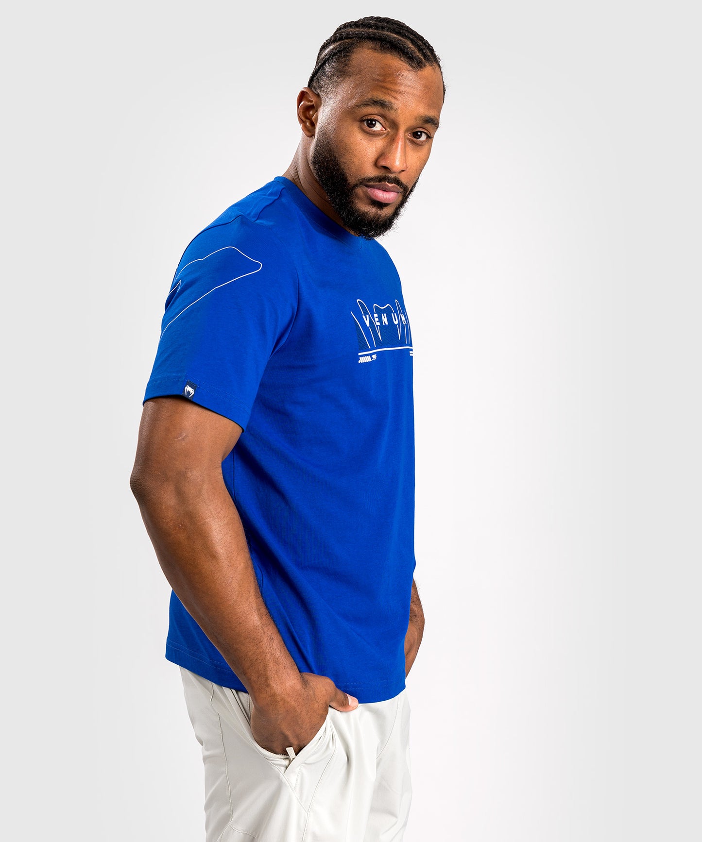 Venum Snake Print Camiseta - Azul Royale