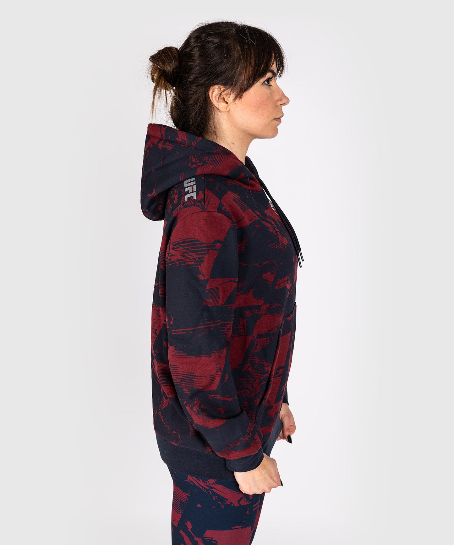 UFC Zenith by Venum Authentic Fight Week Sudadera Mujer - Azul marino/Burdeos/Plateado