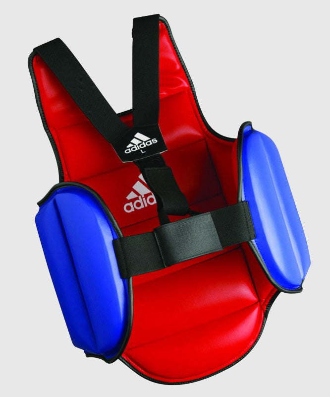 PLASTRON REVERSIBLE ADIDAS - Rouge/Bleu