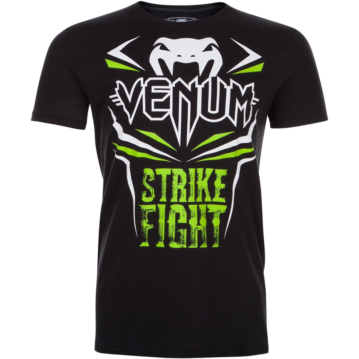 T-shirt Venum Strike Fight - Noir/Vert fluo