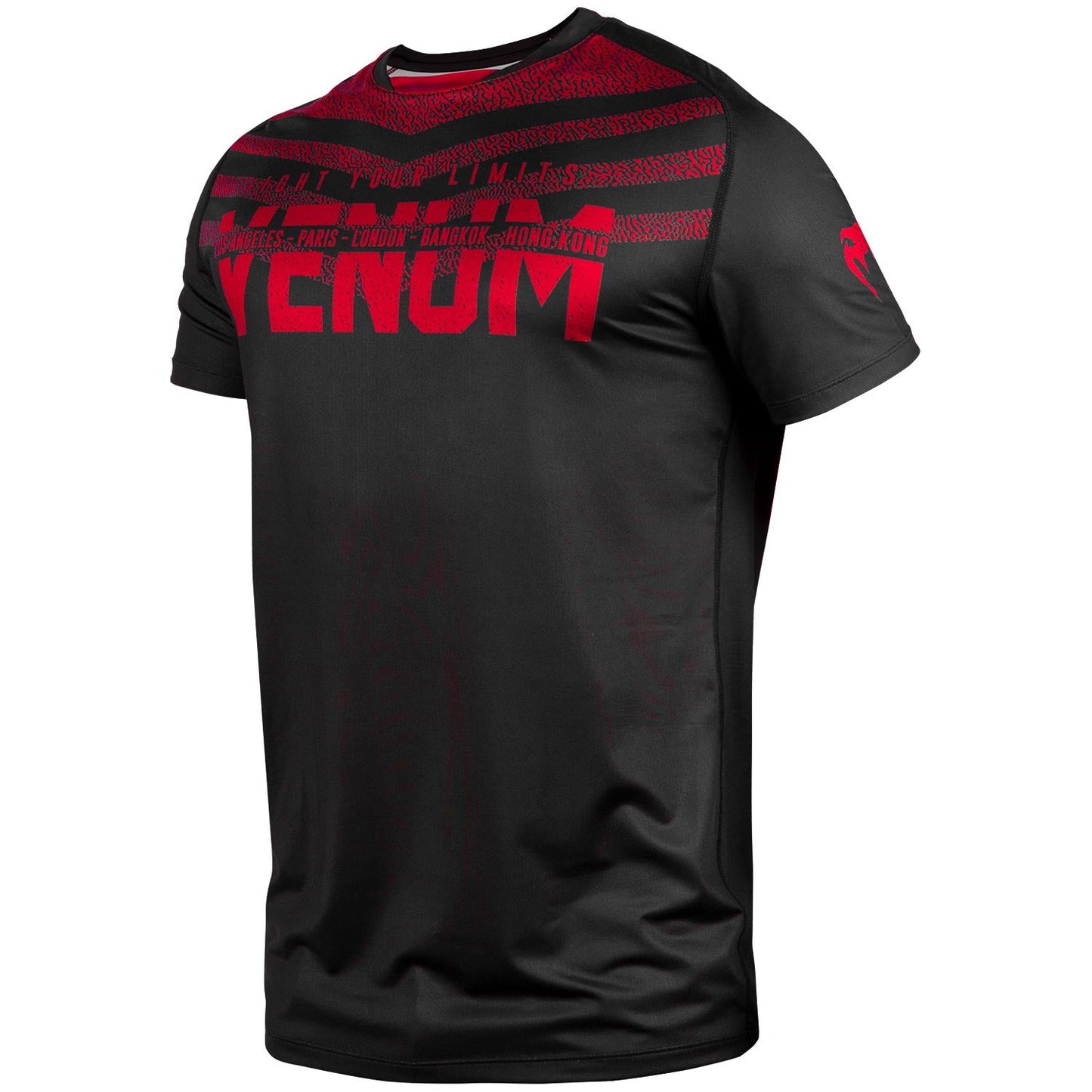 Dry Tech Venum Signature T-shirt - Black/Red