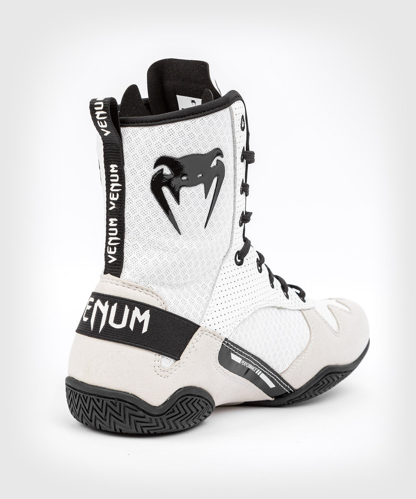 Chaussures De Boxe Venum Elite – Blanc/Noir