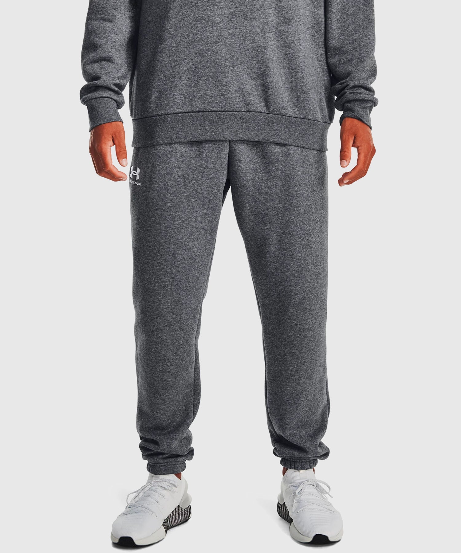 Pantalon De Jogging Under Armour Ua Essential Fleece Gris