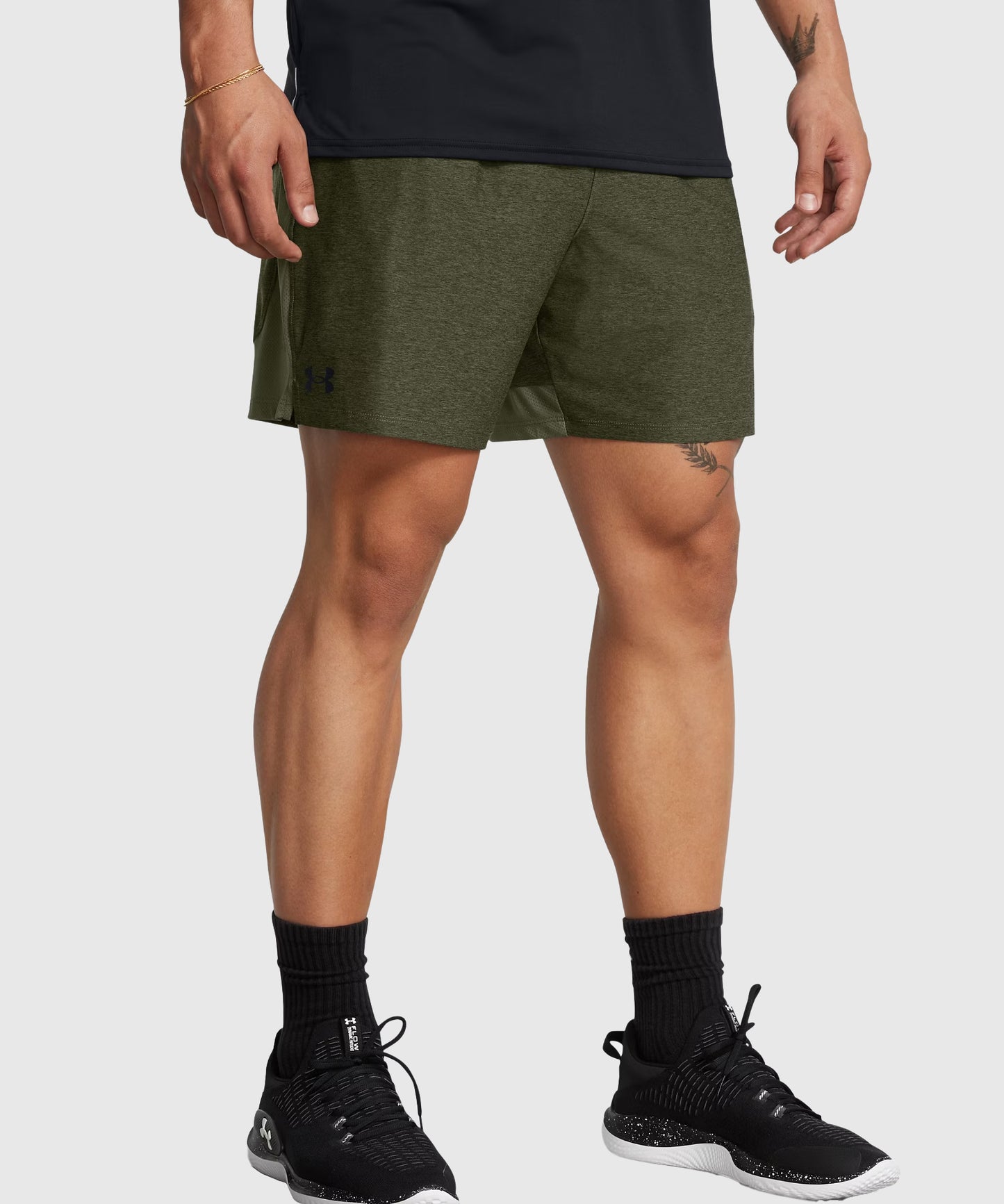 Short Under Armour Ua Tech™ Vent 18 Cm - Kaki