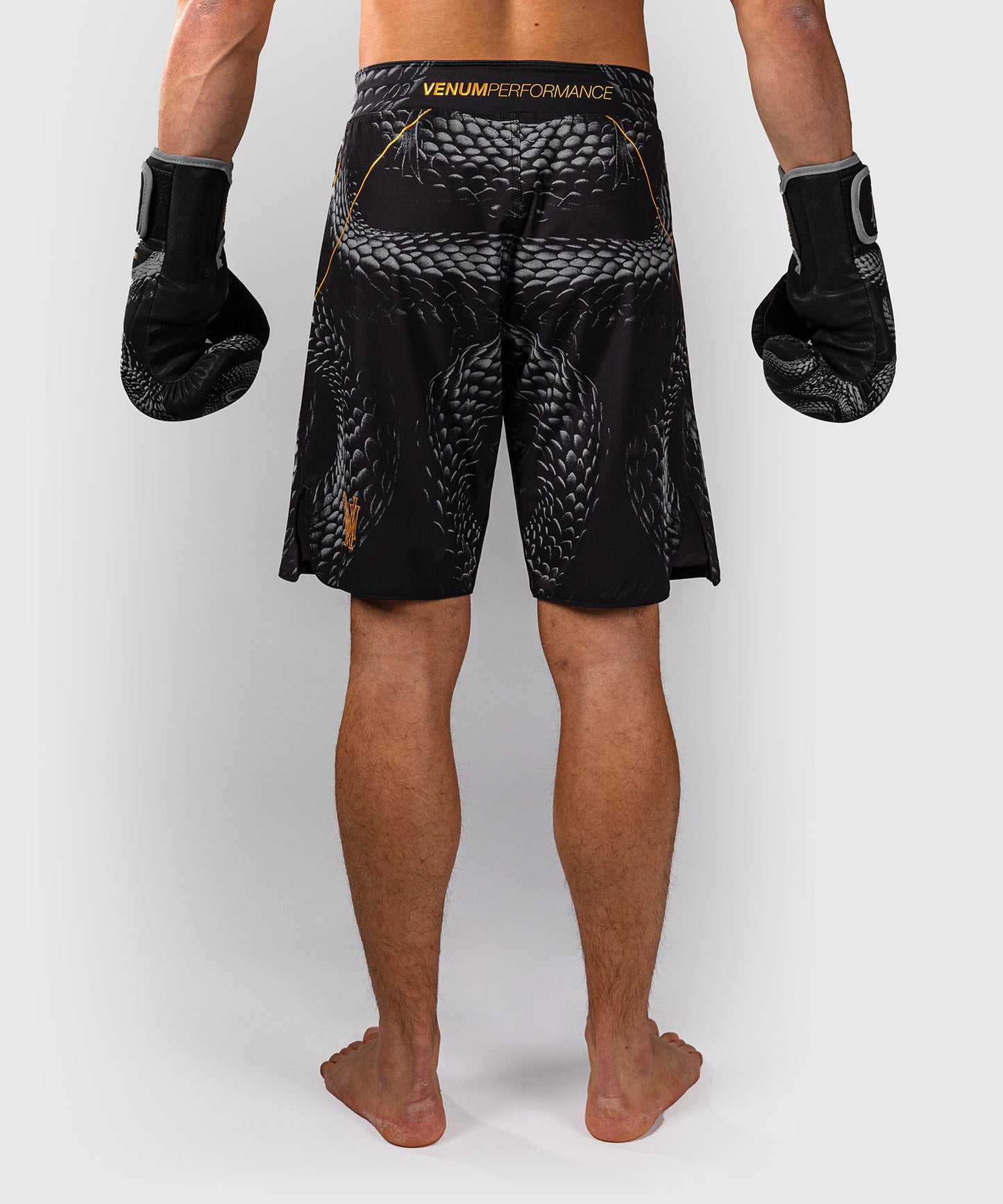 Venum Matupa Pantaloncini da Combattimento - Nero/Grigio/Oro