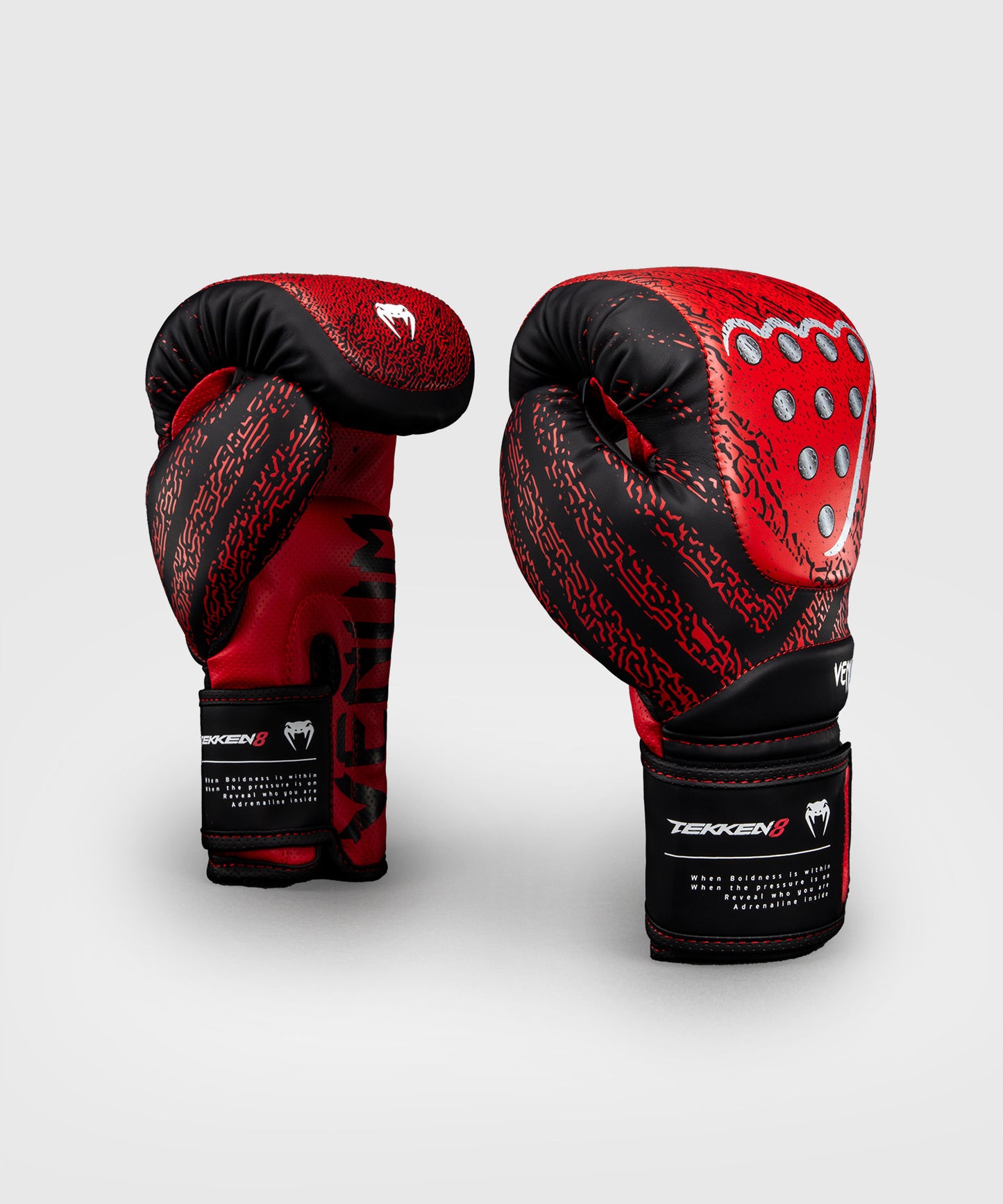 Gants de Boxe Kazuya Venum x TEKKEN 8 - Rouge/Noir